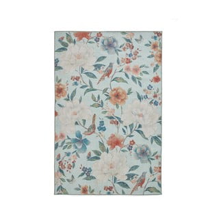Plavi periv tepih 152x230 cm Pipa Floral – Catherine Lansfield