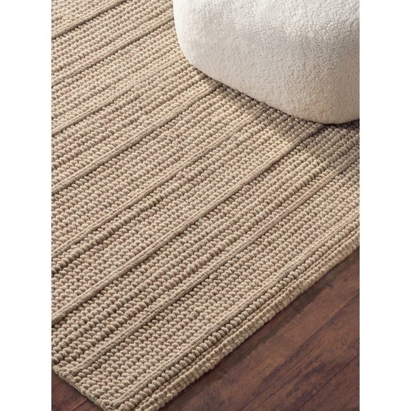 Bež ručno rađen vunen tepih 80x150 cm Camden Parker – Ted Baker-image-3