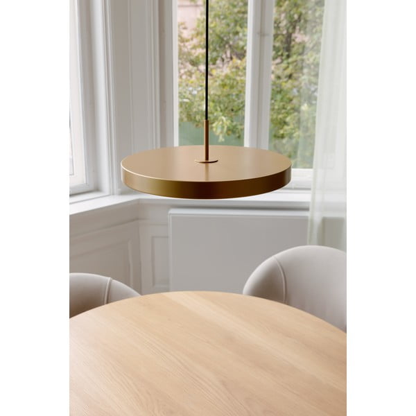 LED viseća svjetiljka u zlatnoj boji s metalnim sjenilom ø 43 cm Asteria Medium – UMAGE-image-1