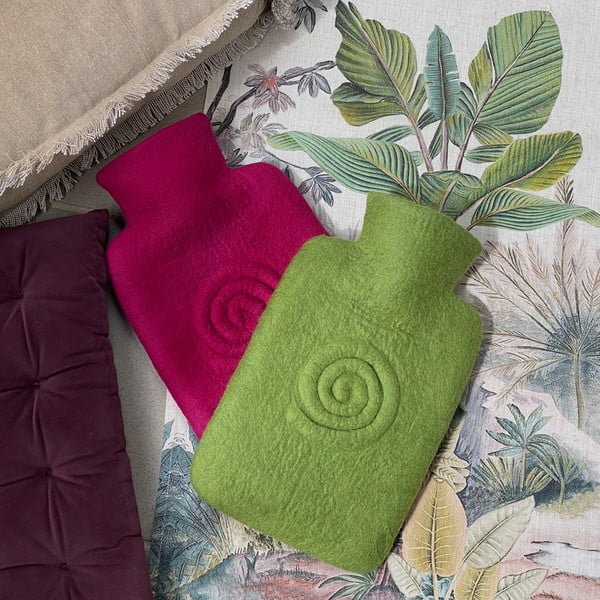 Termofor s navlakom od 100% ovčje merino vune Classic - Hugo Frosch-image-1