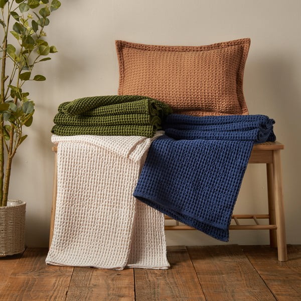 Pamučan ukrasni jastuk 30x50 cm Jaipur Chunky Waffle – Pineapple Elephant-image-4