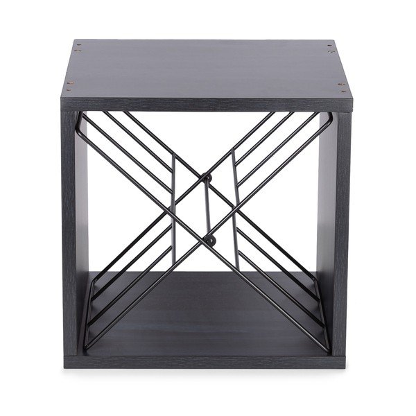 Crni držač za boce vina broj boca 12 kom – Compactor