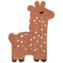 Smeđi periv/ručno rađen pamučan dječji tepih 89x120 cm Snuggle Gino – Hanse Home
