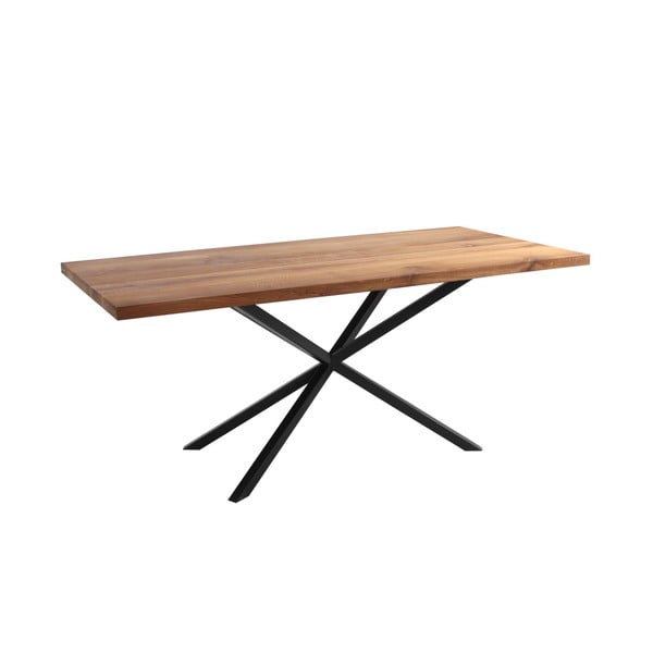 Blagovaonski stol s hrastovom pločom Custom Form Orion, 180 x 90 cm