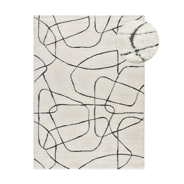 Krem tepih 160x230 cm Blanche – Universal