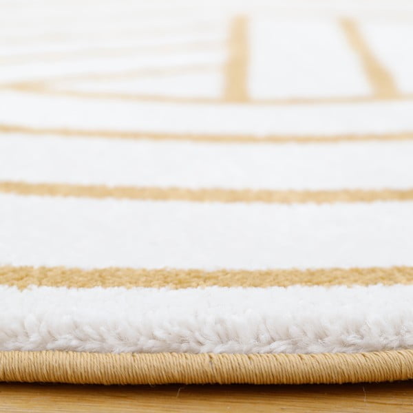 Bijelo-žuti tepih Nattiot Luisa, Ø 110 cm-image-3