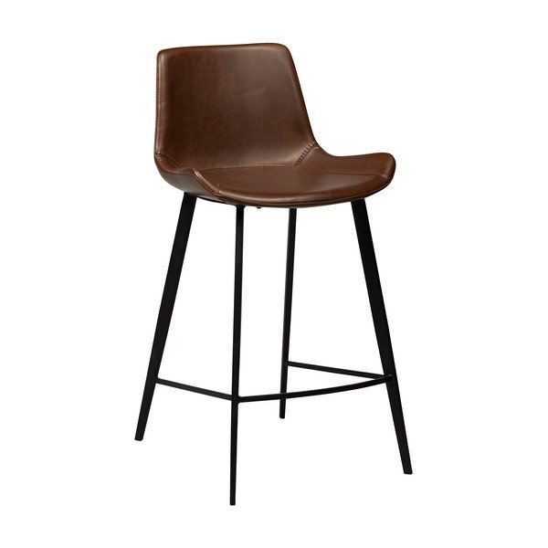 Smeđa barska stolica (visine sjedala 65 cm) Hype – DAN-FORM Denmark