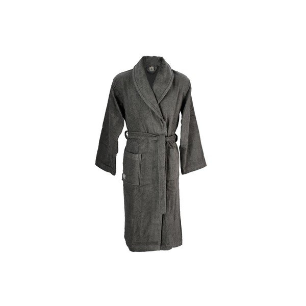 Sivi kućni ogrtač od organskog pamuka Södahl, veličina L/XL-image-1