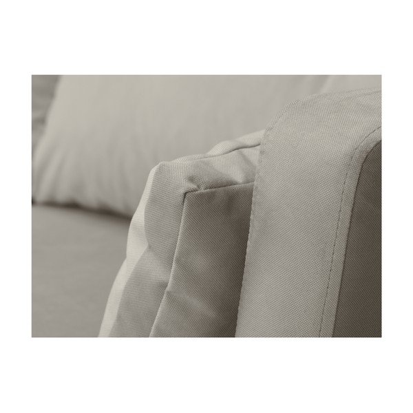 Bež trosjed Mazzini Sofas Elena, sa ležaljkom u desnom uglu-image-4