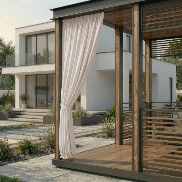 Krem zavjesa za djelomično zamračenje/vanjska Calisto – Filumi-image-1