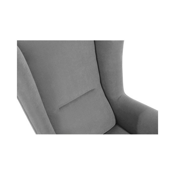 Antracit fotelja Max Winzer Bruno Velor-image-2