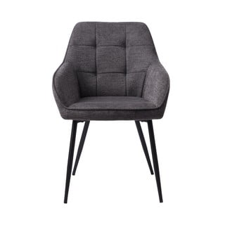 Tamno siva blagovaonska stolica Nolan – Unique Furniture