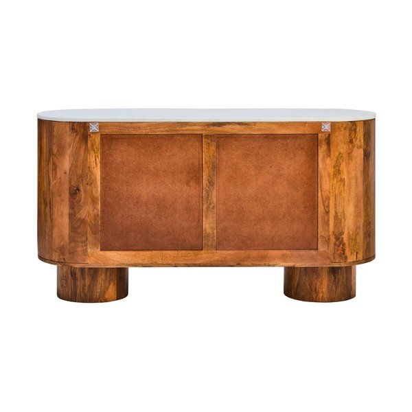 Komoda od masivnog manga u prirodnoj boji 140x75x45 cm Torcino – Premier Housewares-image-4