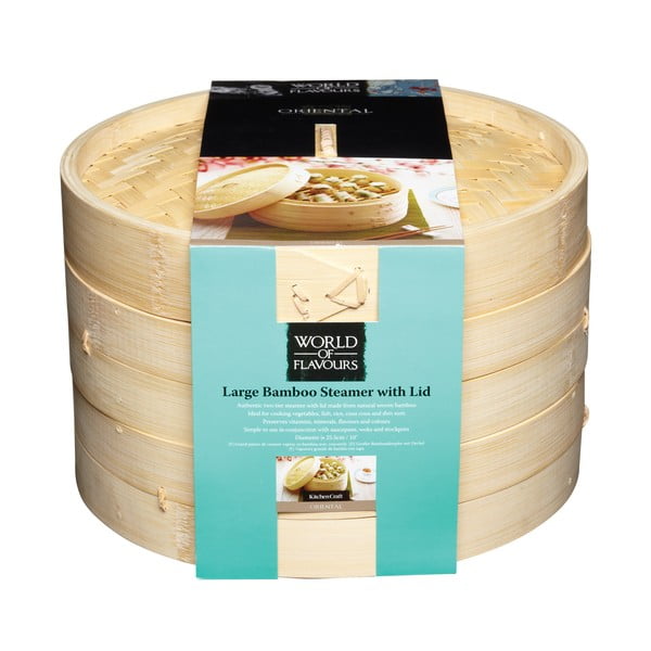 Pribor za kuhanje na pari od bambusa Oriental – Kitchen Craft-image-1