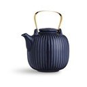 Tamnoplavi porculanski čajnik Kähler Design Hammershoi, 1,2 l