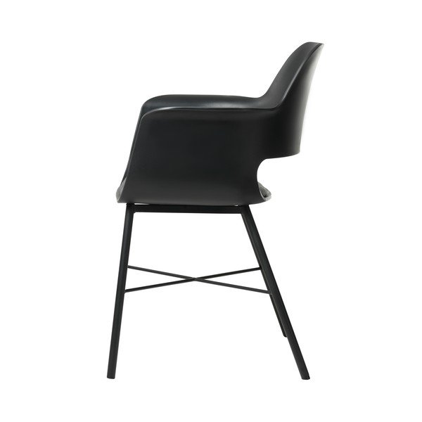 Crna blagovaonska stolica Unique Furniture Wrestler-image-3