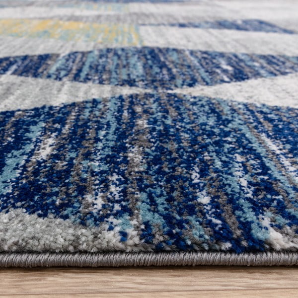 Plavi tepih 200x290 cm Muse Harlequin Blue – Asiatic Carpets-image-3