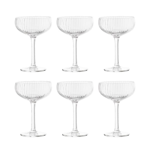 Čaše u setu 6 kom za šampanjac 250 ml Astrid – Bloomingville