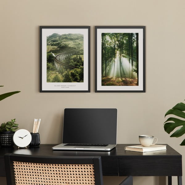 Slike u setu 2 kom 30x40 cm Woods – Styler-image-1