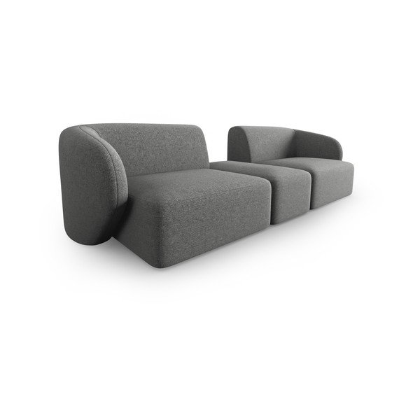 Siva sofa od šenila 246 cm Paolo – Milo Casa-image-2
