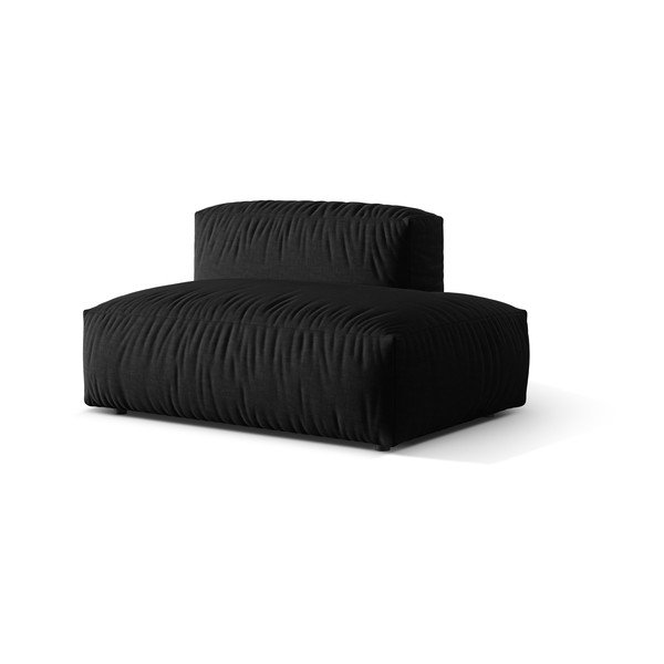 Crna modularna sjedeća garnitura (s desnim kutom) Martina – Micadoni Home-image-2