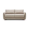 Bež sklopiva sofa 185 cm Carlota – Kave Home