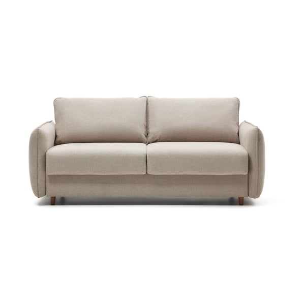 Bež sklopiva sofa 185 cm Carlota – Kave Home