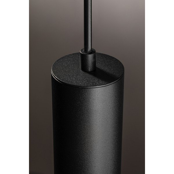 Crna viseća svjetiljka s metalnim sjenilom Tresos II – GTV-image-4