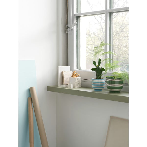 Plavo-bijela keramička posuda za cvijeće Kähler Design, ø 12 cm-image-3