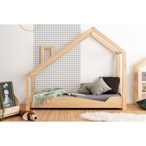Kućni krevet od borovine Adeko Luna Adra, 100 x 170 cm
