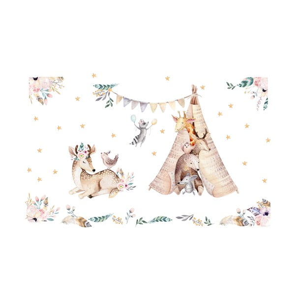 Dječje naljepnice na ambijenskom zidu-image-2