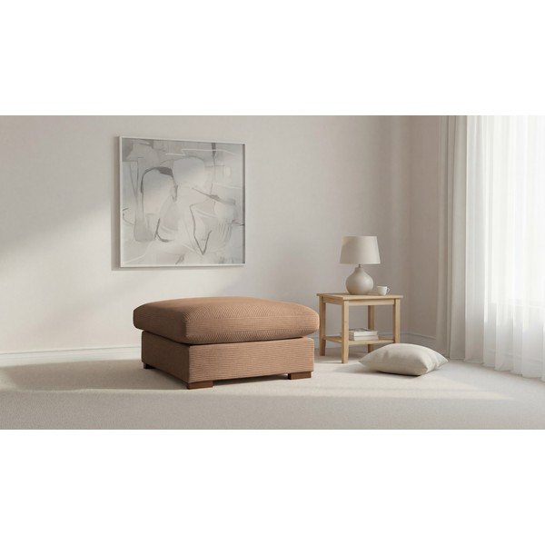 Svjetlo smeđi tabure od samta Comfy – Scandic-image-4