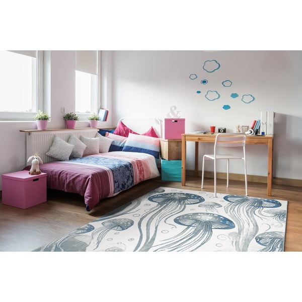 Plavi dječji tepih 133x190 cm Under the Sea – FD-image-1