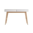 Dječji radni stol s bijelom pločom stola 60x120 cm Swing – Pinio