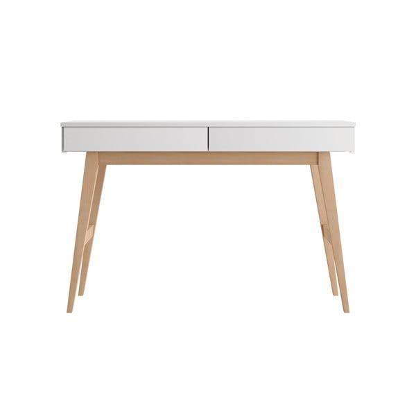 Dječji radni stol s bijelom pločom stola 60x120 cm Swing – Pinio