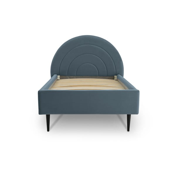 Plavi dječji krevet 90x200 cm Rainbow – Scandic-image-4