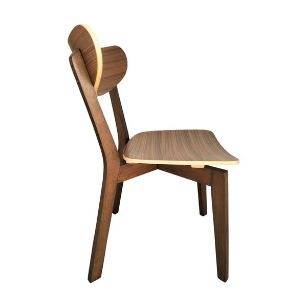 Smeđa blagovaonska stolica Roxby – Actona-image-1