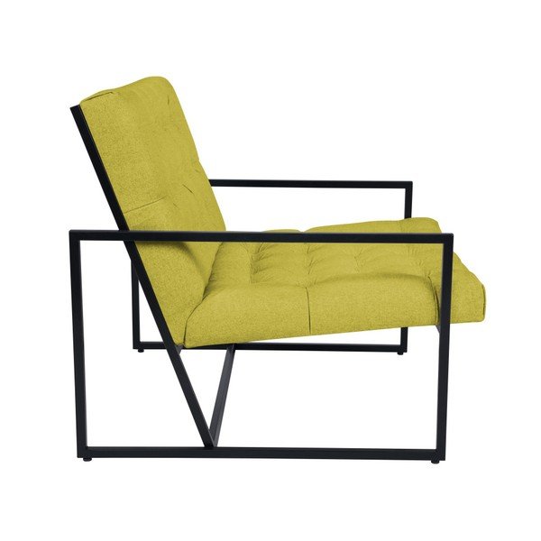 Žuta fotelja Mazzini Sofas Aster-image-2