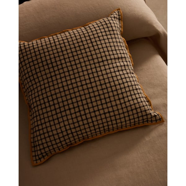 Ukrasna jastučnica od mješavine lana 45x45 cm Airi – Kave Home-image-1