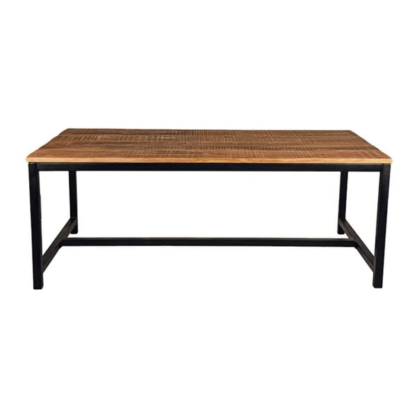 Blagovaonski stol s pločom od bagremovog drveta LABEL51 Gent, 200 x 100 cm