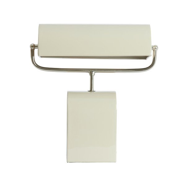 Krem metalna stolna lampa (visina 38 cm) Cardona – Light & Living-image-3