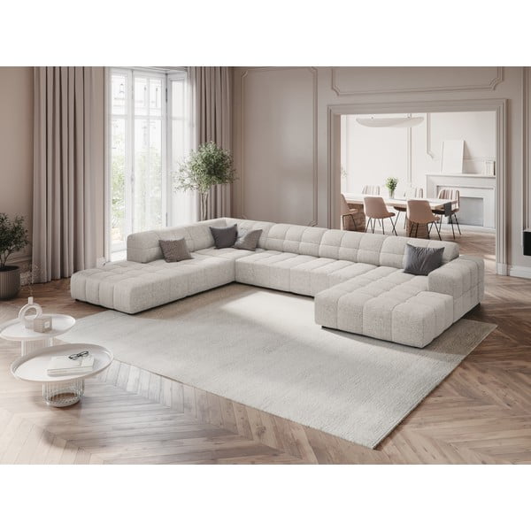 Svijetlo siva kutna garnitura (s lijevim kutom/u obliku slova "U") Chicago – Cosmopolitan Design-image-1