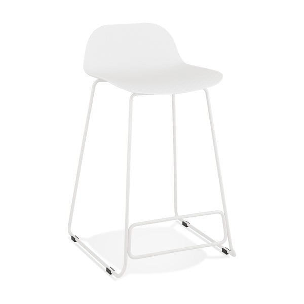 White bar stolica Cocoon Slade Mini, sedam visine 66 cm