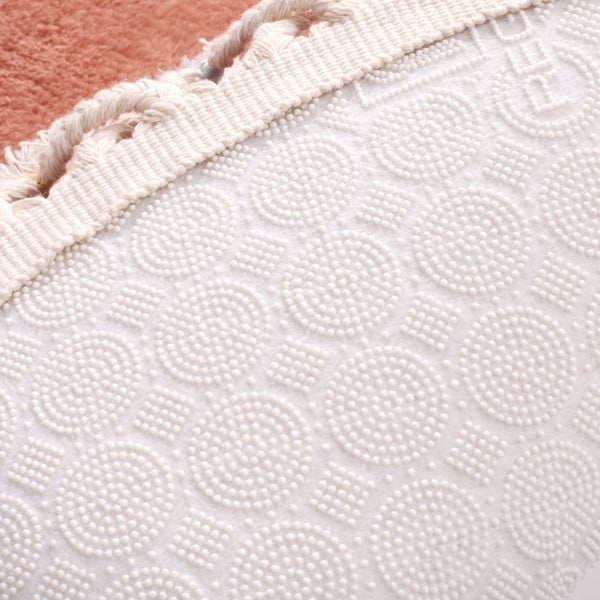 Smeđa kupaonska prostirka ø 80 cm Tuft – Foutastic-image-3