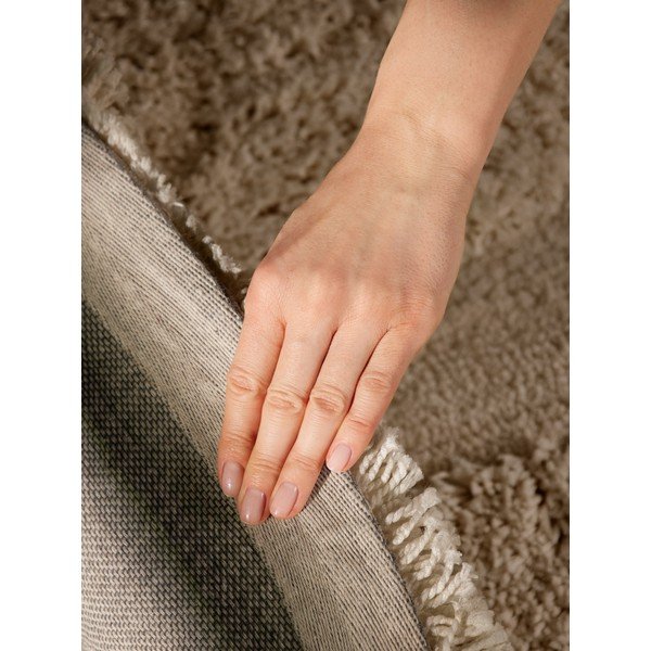 Bež ručno rađen okrugao tepih ø 160 cm Lambeth Jasper – Ted Baker-image-2