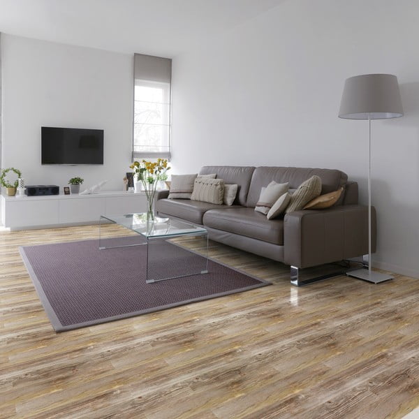 Podna naljepnica 90x60 cm Wooden Floor - Ambiance-image-1