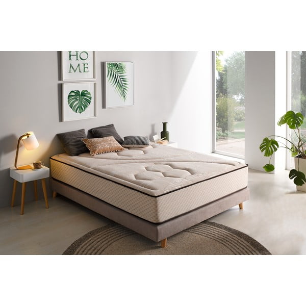 Tvrd/srednje tvrd obostrani/s termo regulacijom madrac od pjene 160x200 cm Tempus Gold – Moonia-image-1