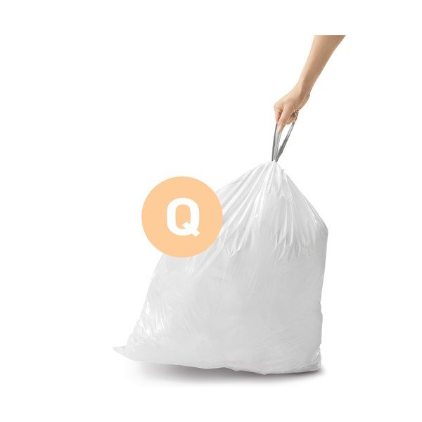 S trakom za zatezanje vreće za smeće 100 kom 65 l Q – simplehuman-image-3