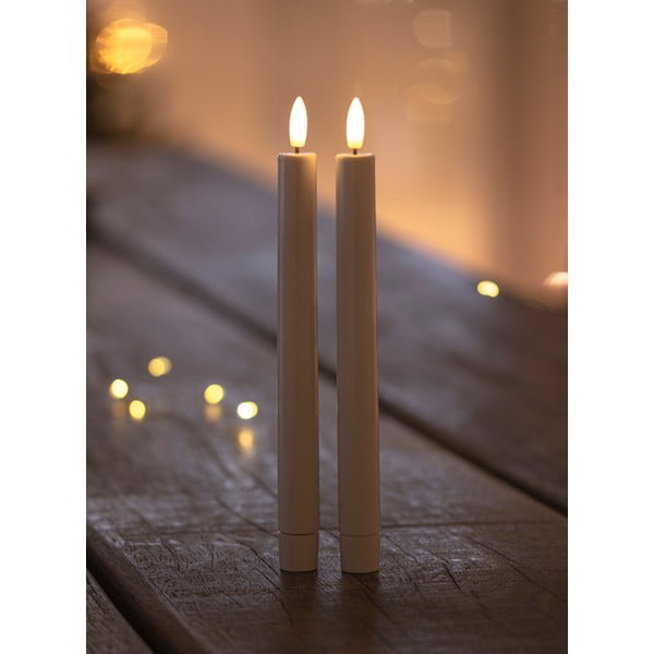 LED svijeće u setu 2 kom (visina 25 cm) Sille Tall Exclusive – Sirius-image-1