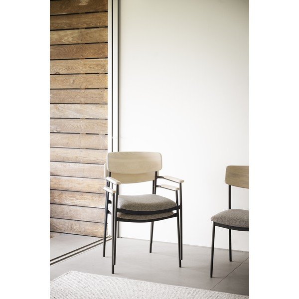 Bež/u prirodnoj boji blagovaonske stolice u setu 2 kom Maymont – Rowico-image-1